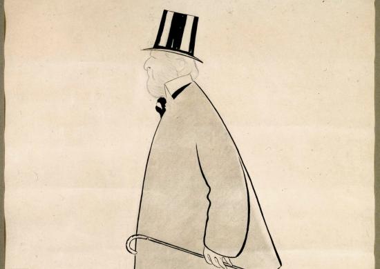 Caricature de Jacques Doucet par Cappiello