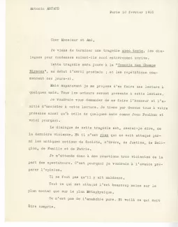 04-08-c A Artaud à A Gide 10 fév 1935 p1