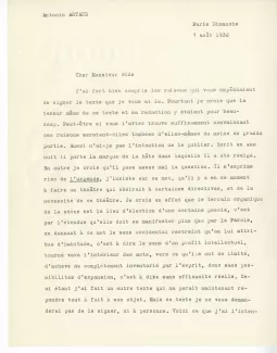 04-08-d A Artaud à A Gide 07 août 1932 p1