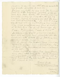 39-18-cc R Abdo à A Gide 23 fév 1934 verso